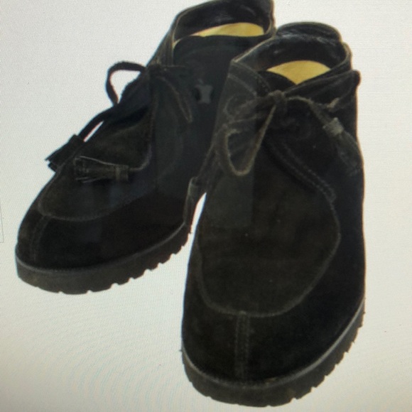 CHANEL Suede Booties Authentic Vintage - Picture 1 of 5